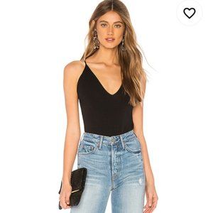 Chrissy Teigen x Revolve Black Bodysuit
